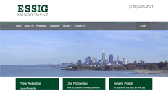 Desktop Screenshot of essig-management.com
