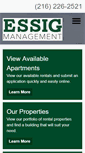 Mobile Screenshot of essig-management.com